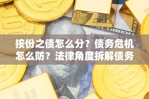 济南按份之债怎么分？债务危机怎么防？法律角度拆解债务分配与风险自保指南