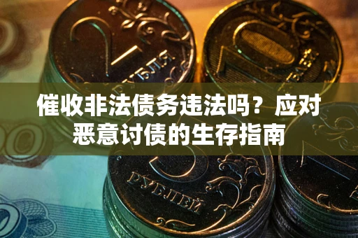 济南催收非法债务违法吗？应对恶意讨债的生存指南
