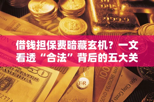 济南借钱担保费暗藏玄机？一文看透“合法”背后的五大关键陷阱