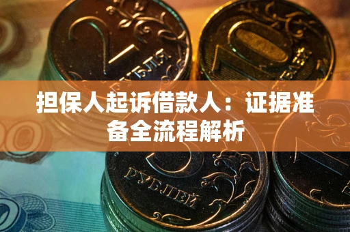 济南担保人起诉借款人：证据准备全流程解析