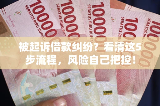 济南被起诉借款纠纷？看清这5步流程，风险自己把控！